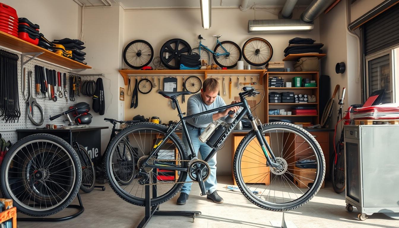Mantenimiento y reparación de bicicletas